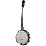 5-String Banjo 24 Bracket with Closed Solid Back and Geared 5th Tuner By Jameson Guitars