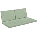 Strathwood Falkner 2-Seater Deep Lounge Sofa Polyester Cushions, Set of 4, Solid Mist