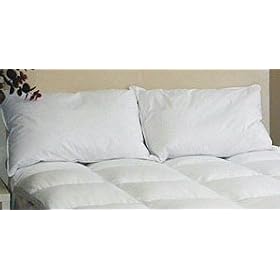 King 20"x36" Bed Pillows - 60oz. White Goose Feather Down Filling - 5 Star Hotel Collection (Package of 2 Bed Pillows)
