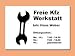 Dibondschild - Au�enschild -Kfz-Werkstatt- Standartgr��e: 500 x 375 mm PV_Firme