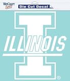 Illinois Illini 8''X8'' Die-Cut Decal