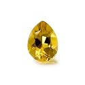 8x6mm Pear Shaped Yellow Beryl Loose Gemstone