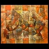 'Abstract in Oranges'