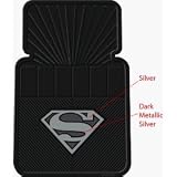 PlastiColor Silver Superman Floor Mats