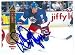 Dave Manson autographed Hockey Card (Winnipeg Jets)