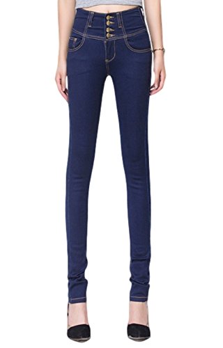 レディース パンツ ジーンズ ジーパン スラックス 春 夏 秋 デニム コットン カラー 弾性 ストレッチ ハイウエスト スリム 前ボタン 美脚 足長効果 ビーチ リゾート レジャー 通勤 通学 ワイルド セクシー 可愛いスカーフ付き KK994