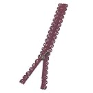 20cm Lace Zip (Assorted Colours)