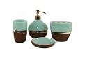 Croscill Oasis 4-Piece Bath Set, Chocolate