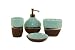 Croscill Oasis 4-Piece Bath Set, Chocolate