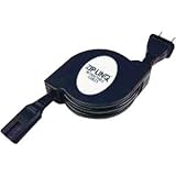 Cables Unlimited ZIP-PWR-NB ZipLinq Retractable Universal Notebook Power Cord