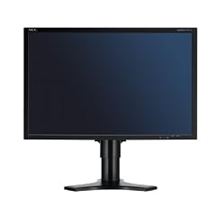 NEC MultiSync EA241WM 61 cm (24 Zoll) Widescreen TFT Monitor DVI-D, VGA (Kontrast 1000:1, 5ms Reaktionszeit) schwarz