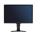 NEC MultiSync EA241WM 61 cm (24 Zoll) Widescreen TFT Monitor DVI-D, VGA (Kontrast 1000:1, 5ms Reaktionszeit) schwarz
