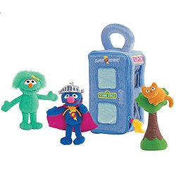 Sesame Street Playset - Super Grover 8.25 Gund Activity Toy 75879 by Gund