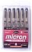SUKURA MICRON 3 PEN BLACK SET PIGMA SET 005,01,02,03,05,08