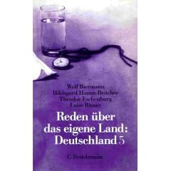 Reden �ber das eigene Land: Deutschland V