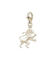 Rembrandt Charms Lion Charm with Lobster Clasp