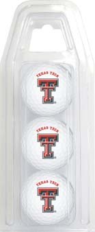 Texas Tech Red Raiders Of) Ncaa 15 Golf Ball Pack