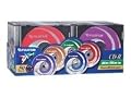 Fuji CD-R 80 Slimline Rewritable Data Disc with Color Jewel Case (50 pack)