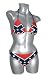 Rebel Flag Rebel Bikini Two Piece Swim Suit - Extra Large