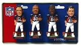 Denver Broncos 2002 Forever Collectibles Mini Bobble Head Set