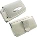 Ikon Belt Clip Carrying Case for Palm Treo 700p 700w 650 (Silver)