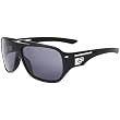 Fox Racing The Aliator Adult Casual Wear Sunglasses w/ Free B&F Heart Sticker Bundle - Polished Black/Grey