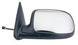 K Source 62028G OE Replacement Mirror 99-02 Chevy Silverado, GMC Sierra Full size Pick-up, Black/Chrome (Foldaway), Driver, Side, Power