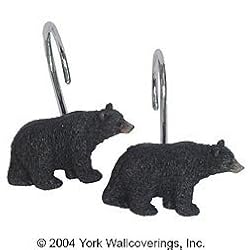 BlackBearShowerCurtainHooks