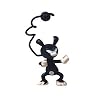 Marsupilami Figur Baby schwarz / Marsupilami / Plastoy