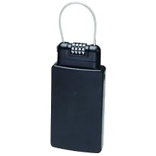 STEELMASTER Lockable Security iBOX, Large, 3.13 x 9 x 1 Inches, Plastic, Color May Vary (2648947)