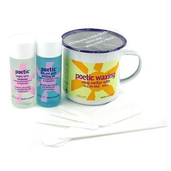 Poetic Waxing Kit - Azulene: Wax + Cleanser + Pre & Post Waxing Oil + Large & Small Sputul Preisvergleich
