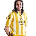 Newcastle United Away Shirt 2009/10 - Yellow