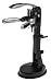 Pomerantz Wine Wizard Tabletop Wine Opener, Black/Chrome