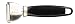 Pedrini Black & Satin Swivel Blade Peeler