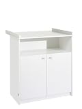 Schardt 05 497 02 02 - Wickelkommode Classic-Line weiss (ohne Wickelauflage)
