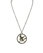 The Hunger Games Movie Necklace Single Chain "Mocking Jay"