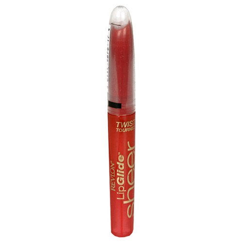 Revlon LipGlide Sheer Color and Shine, Sheerly Strawberry 090, 0.06 Fluid Ounce (1.9 ml)