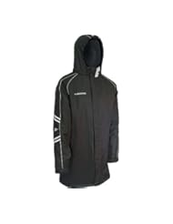 From Amazon.com. Click for details:
 Diadora Mens Calcio Bench Coat,Black/Reflective Gray,US XL Diadora Mens Calcio Bench Coat,Black/Reflective Gray,US XL