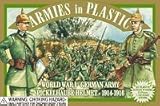 German Army Pickelhaube Helmet 1914-1916 (20) 1-32 Armies in Plastic