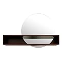 Tate 24" Mirror with Shelf - Wenge (36")