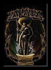 Zapata with Pride (Holding Guns) Framed Art Poster Print - 8