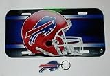 Buffalo Bills License Plate & Key Ring Auto Set
