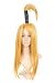 Dark Blonde Long Length Anime Cosplay Costume Wig with Top Tail