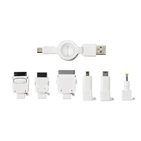 GREEN HOUSE �g�ѓd�b USB�[�d�P�[�u��(6�R�l�N�^+MiniB5�^�C�v) GH-USB-7AD