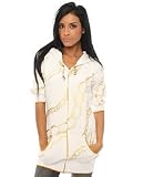 Triple 5 Soul - Triple 5 Soul The Jetsetter Long Zip Hoody,Sweatshirts for Women (555 Soul)