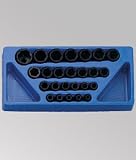 Genius TF-425M 1/2 Drive 25PC Metric Impact Sockets