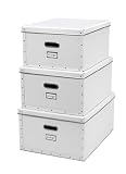 cargo Moderne Moderne XL Storage Boxes, 3 set, White