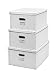 cargo Moderne Moderne XL Storage Boxes, 3 set, White