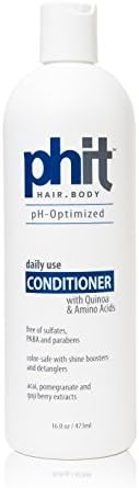 PHIT Hair and Body Daily Use Conditioner, 16 Ounce