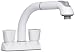 CleanFLO 481 Pull Out Laundry Faucet, White